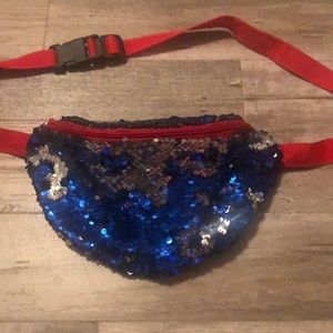 Sequin sparkly Fanny pack